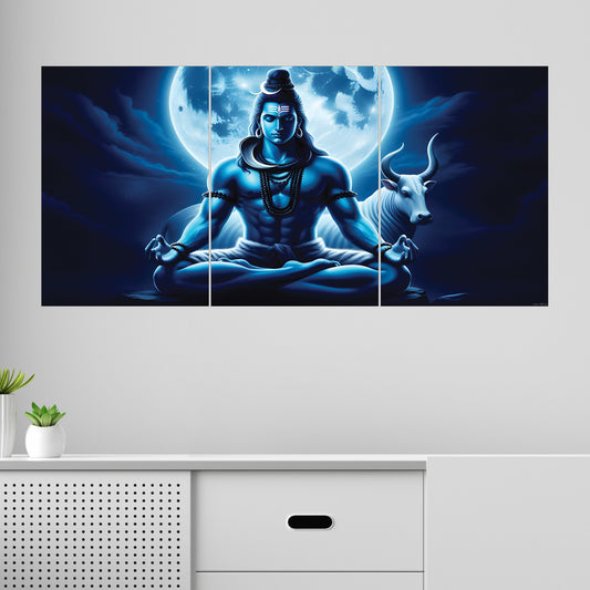 Lord Shiva | Spiritual Icons #09 | 3 Piece Set
