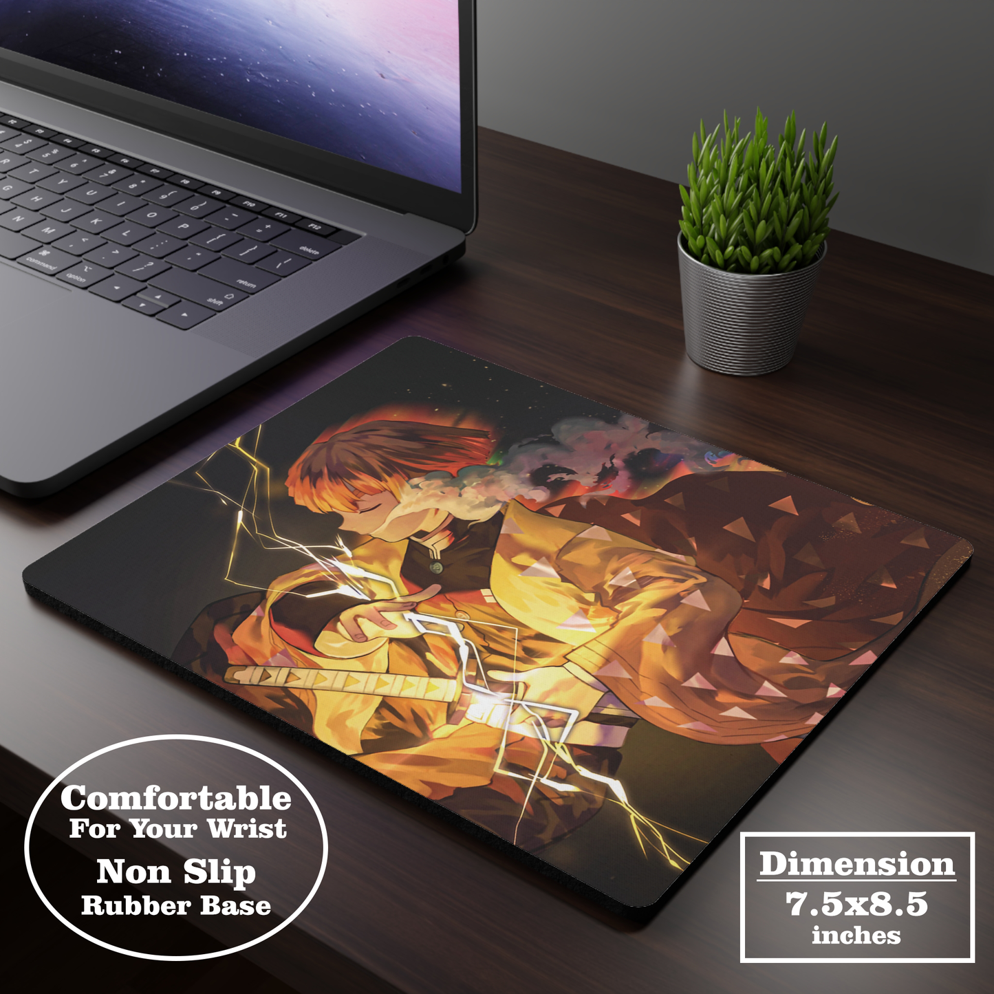 Zenitsu - Demon Slayer - Mouse Pad