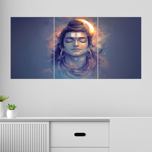 Lord Shiva | Spiritual Icons #08 | 3 Piece Set