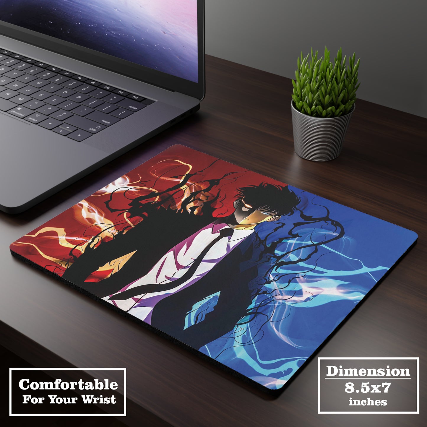 Sung Jin Woo - Solo Leveling - Mouse Pad