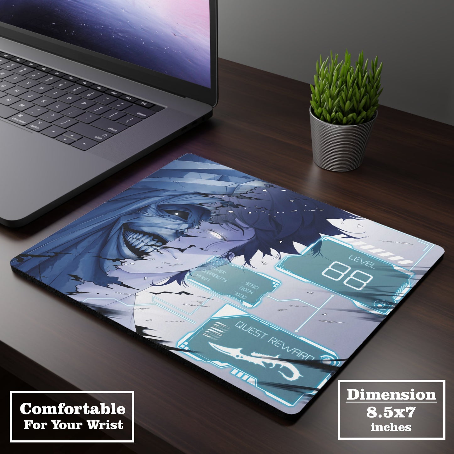 Statue Of God - Solo Leveling - Mouse Pad