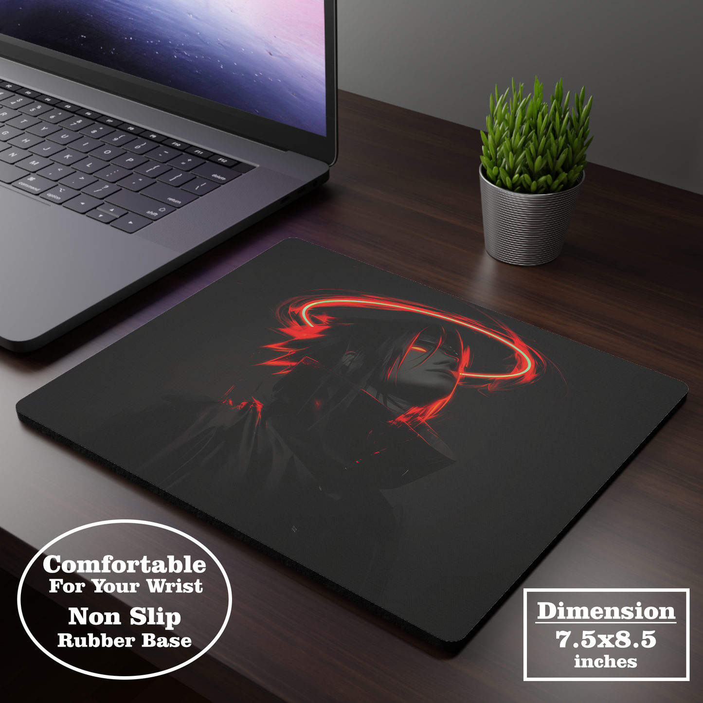 Sasuke Uchiha - Naruto - Mouse Pad