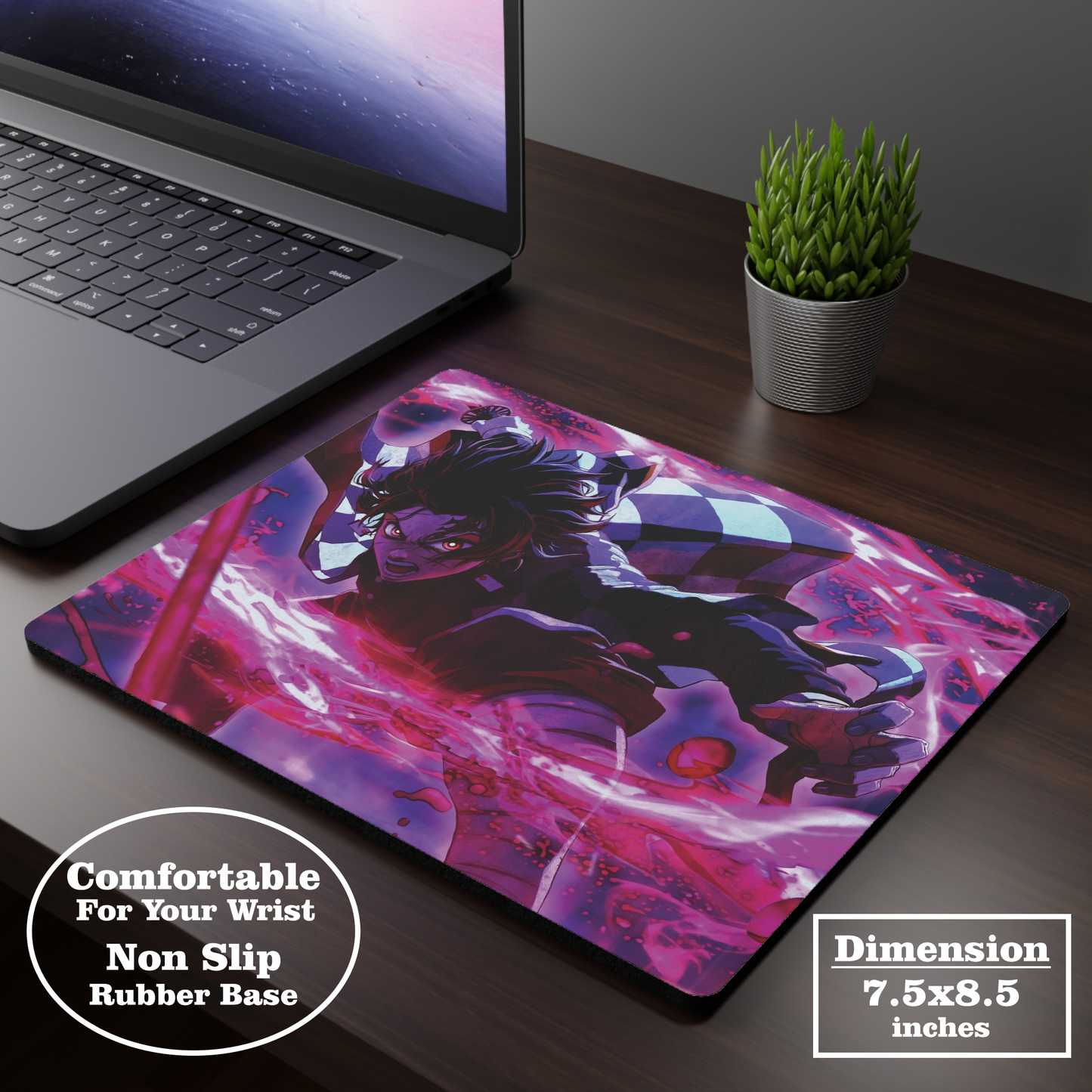 Tanjiro Kamado - Demon Slayer - Mouse Pad