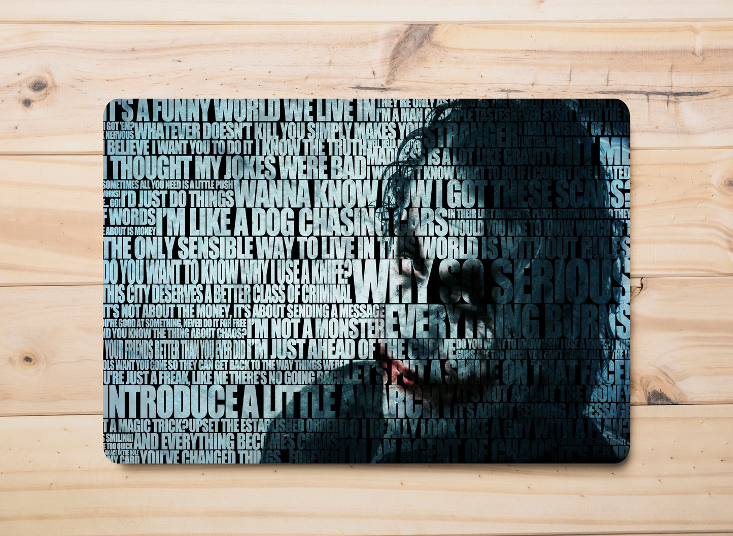 Laptop Skin - Joker Quotes