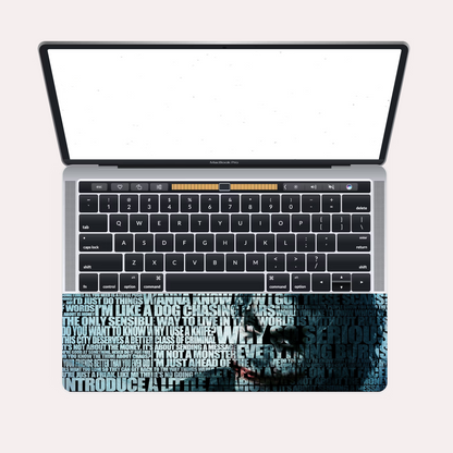 Laptop Skin - Joker Quotes