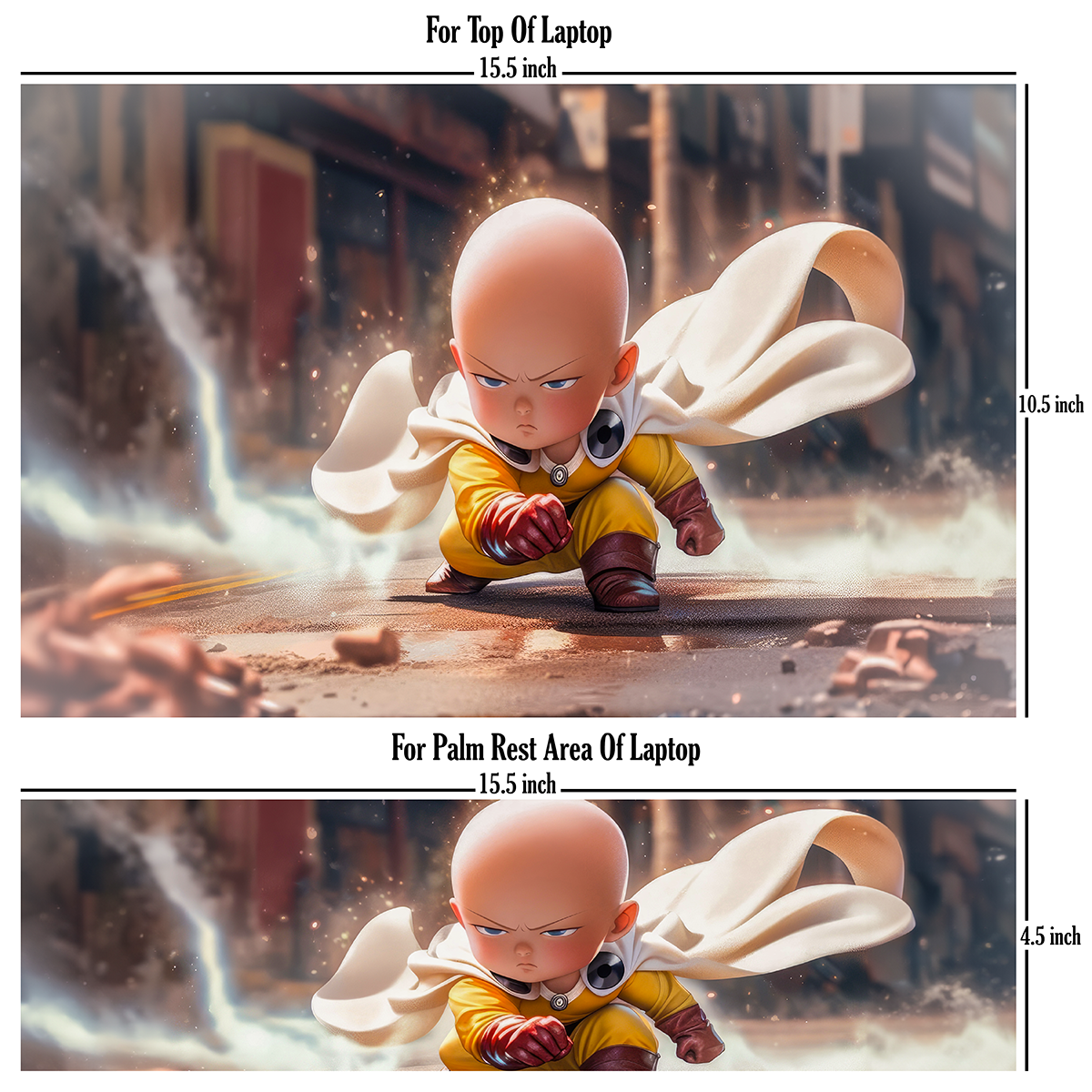 Chibi - One Punch Man - Laptop Skin