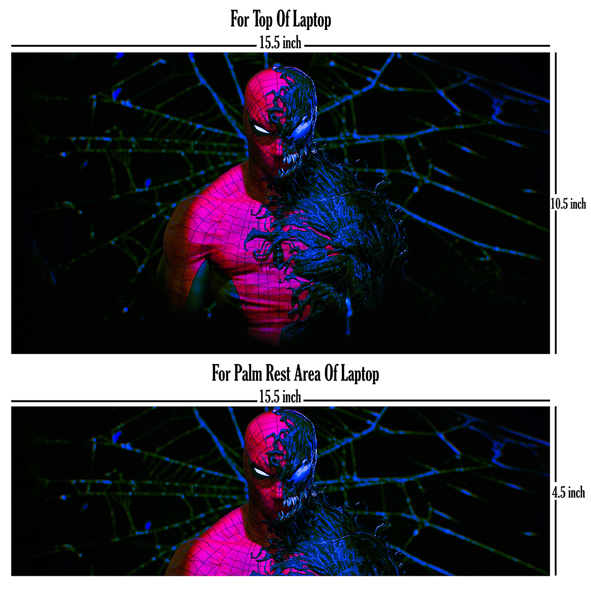 Laptop Skin - Spider Man Inside Venom