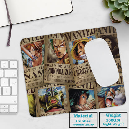 Wanted Posters - One Piece - Mouse Pad
