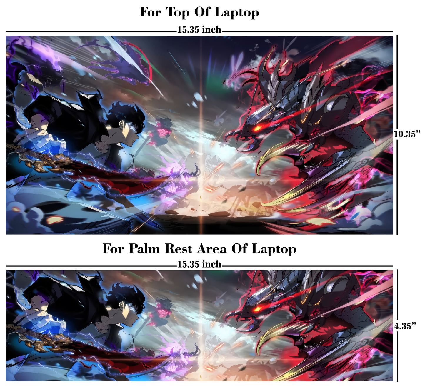 Beru - Solo Leveling Laptop Skin