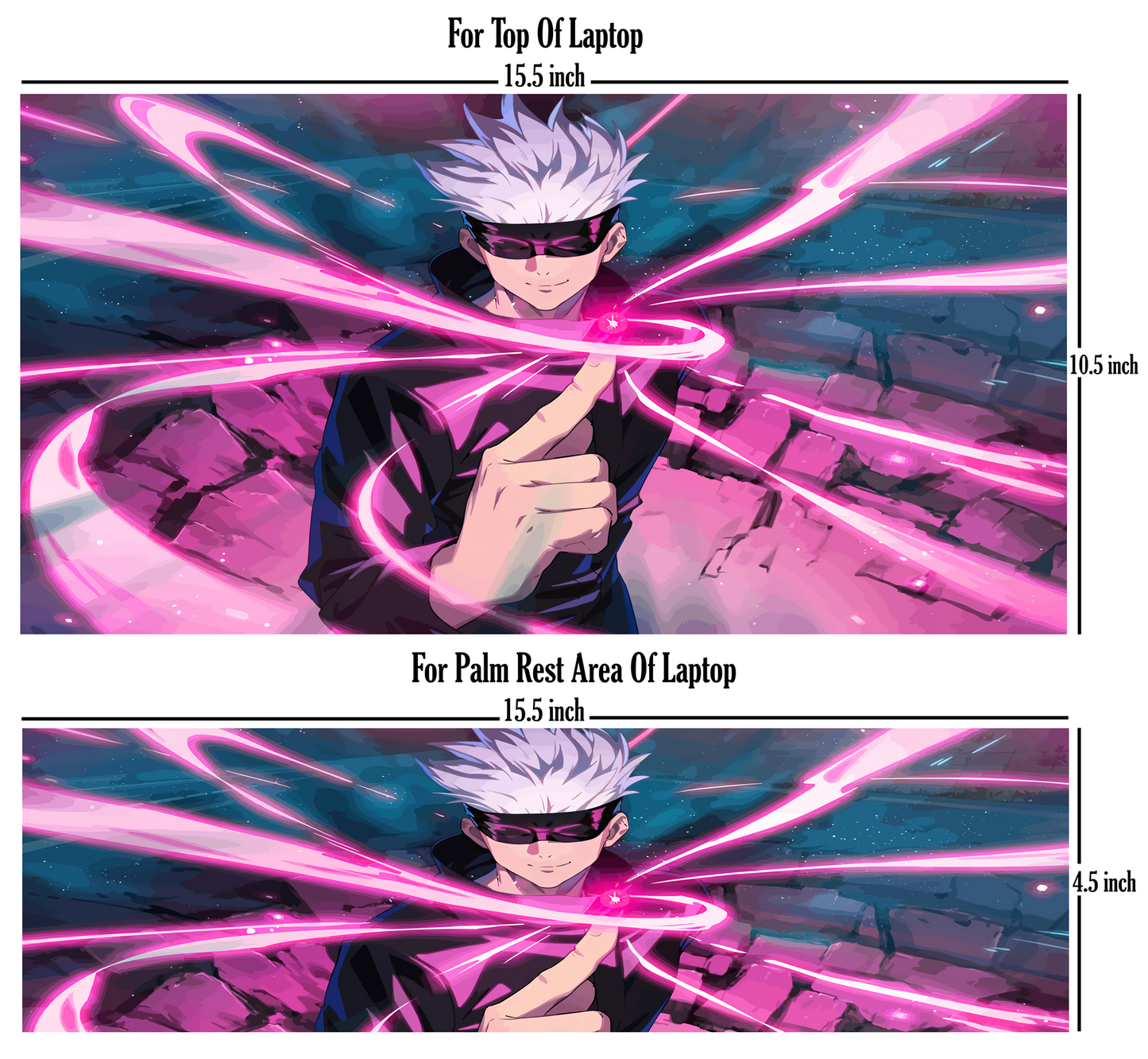 Satoru Gojo - Jujutsu Kaisen - Laptop Skin