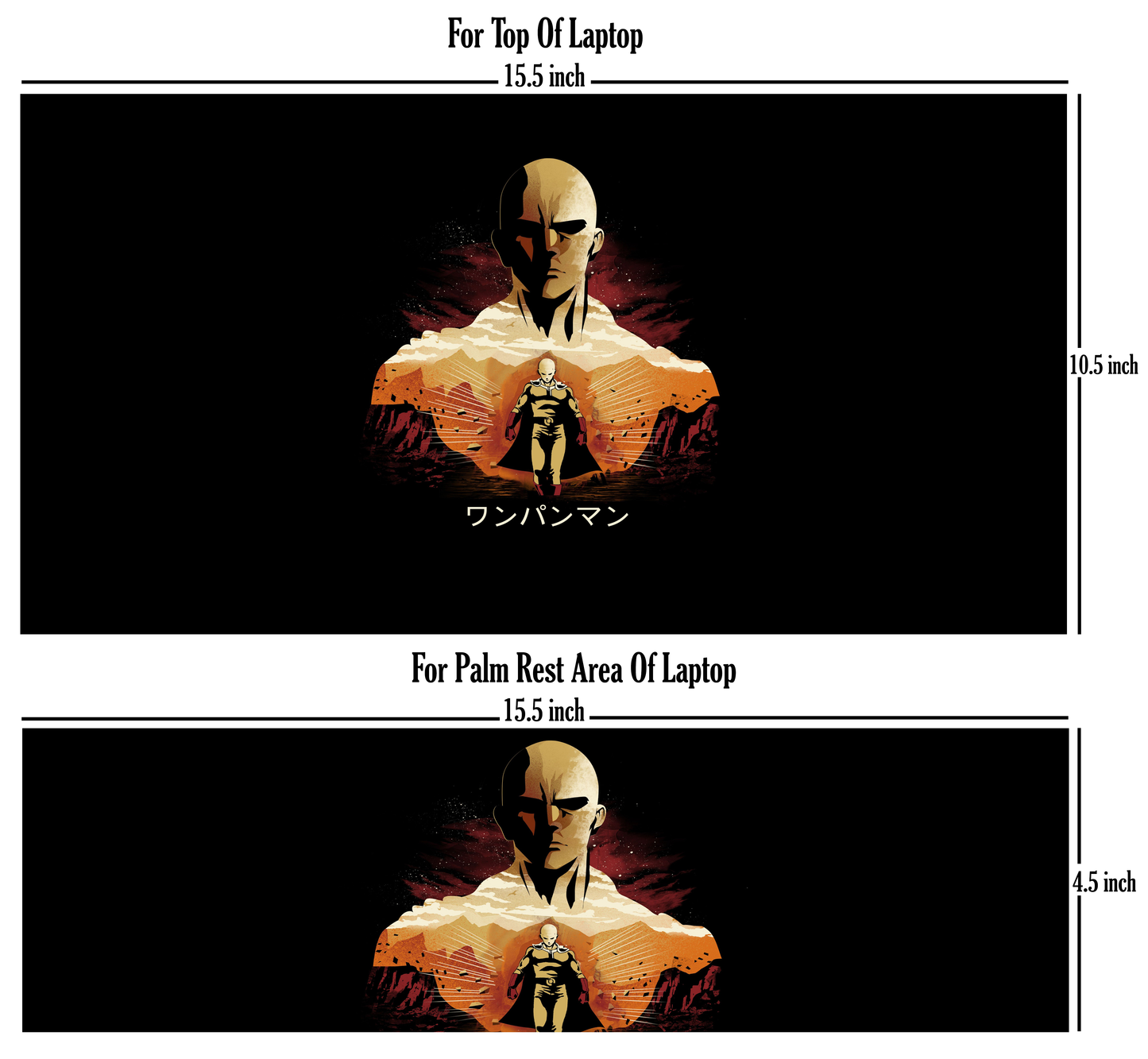 Saitama - One Punch Man - Laptop Skin