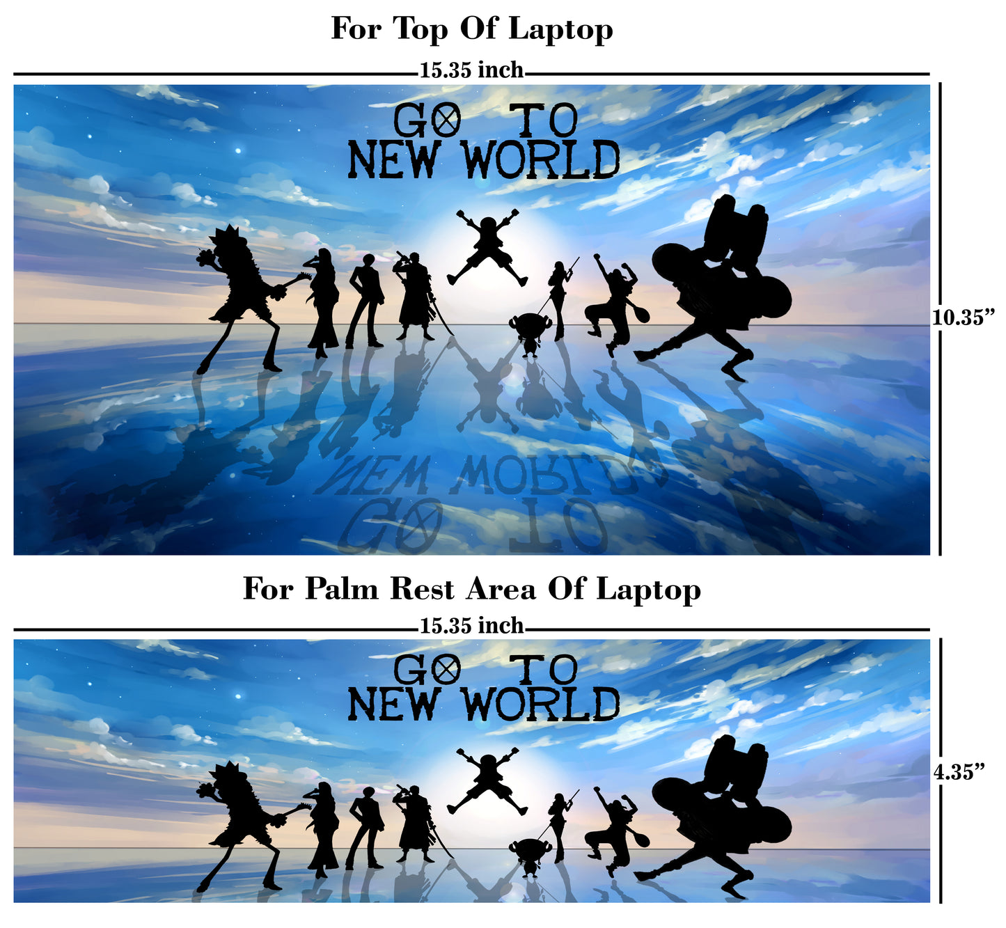 One Piece Laptop Skin