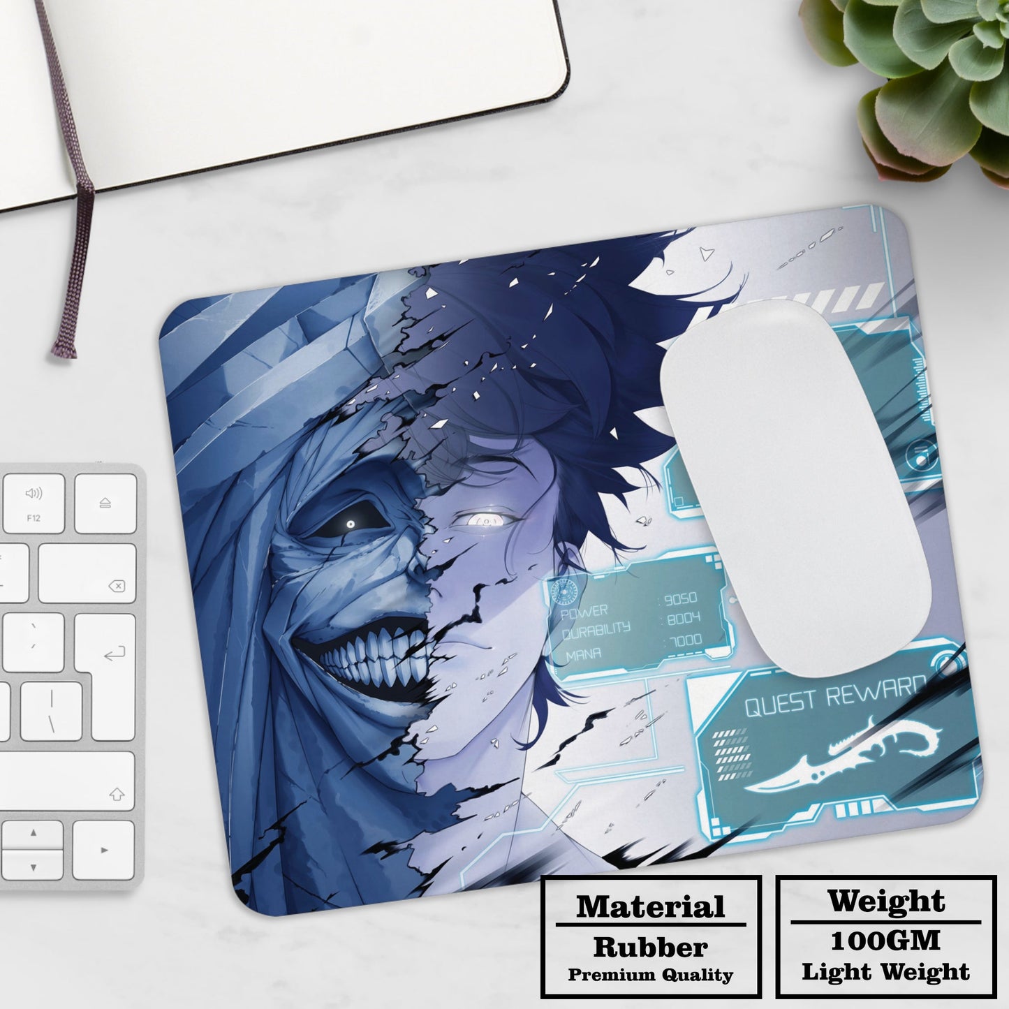 Statue Of God - Solo Leveling - Mouse Pad