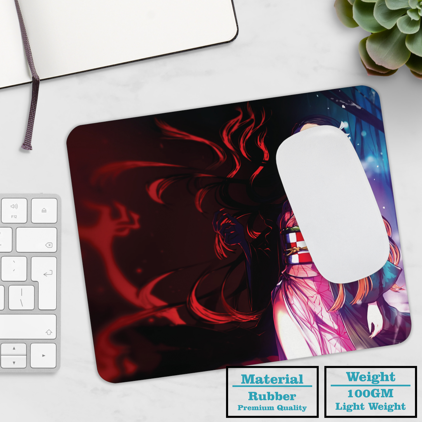 Nezuko Kamado - Demon Slayer - Mouse Pad