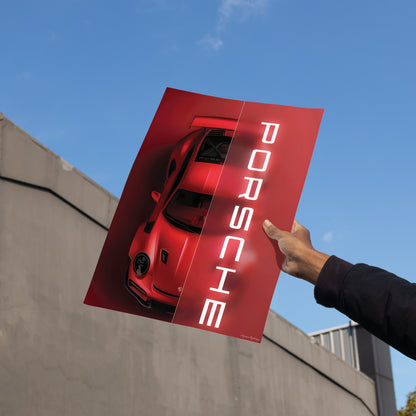 Porsche 911 GT3 | Speed Icons #06 | Car Posters