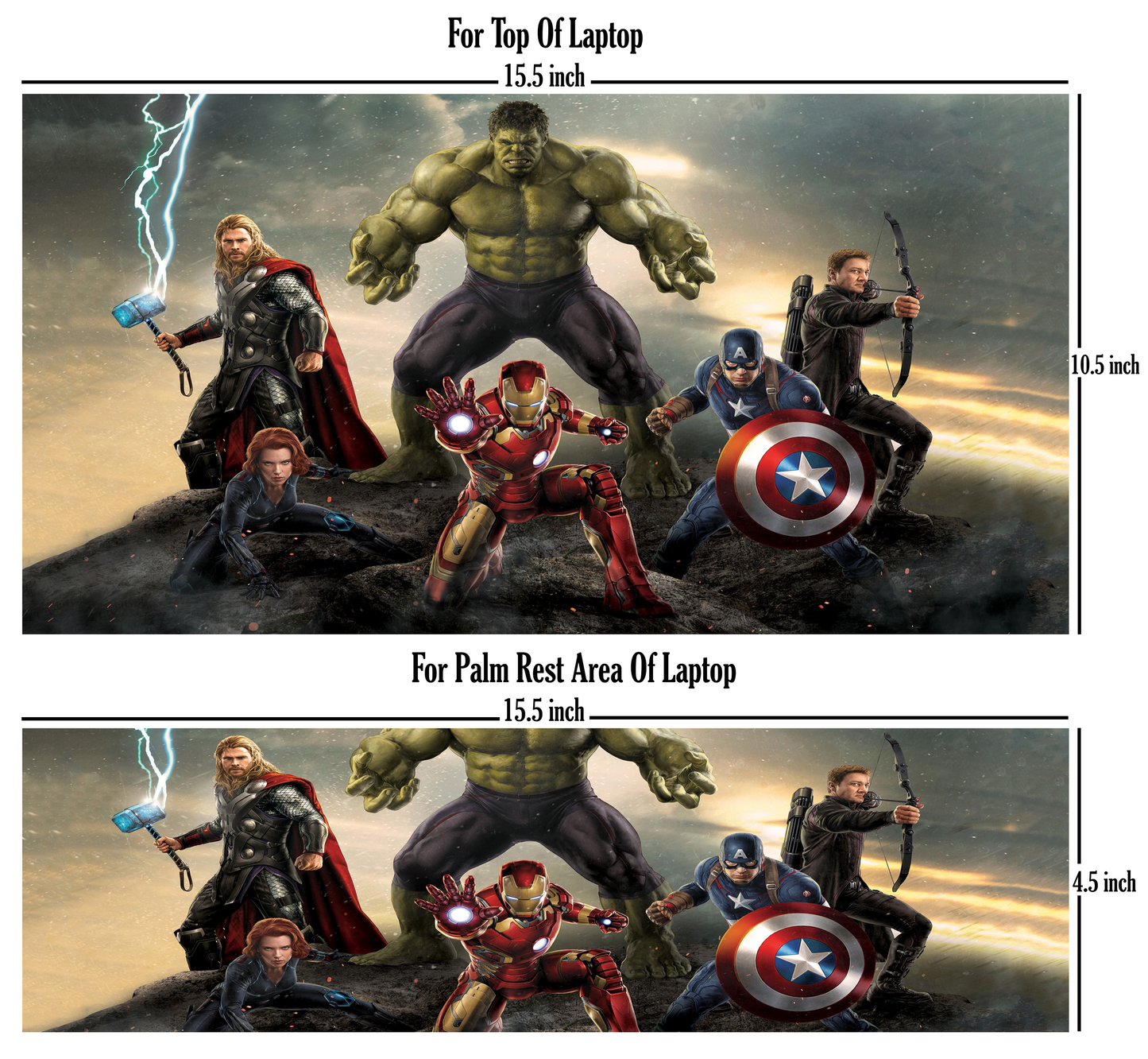 Laptop Skin - Marvel Avengers Age Of Ultron