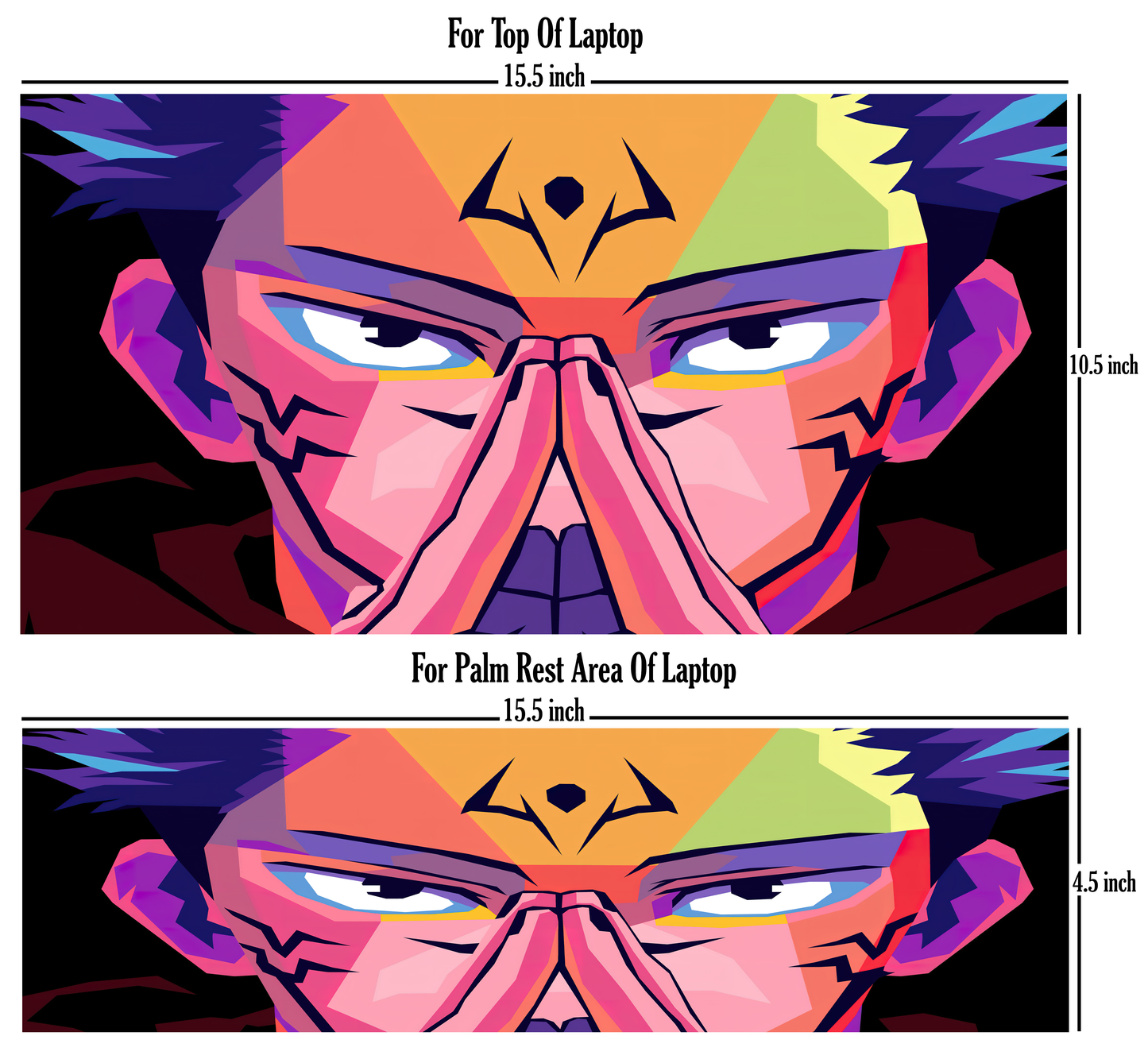 Ryomen Sukuna - Jujutsu Kaisen - Laptop Skin