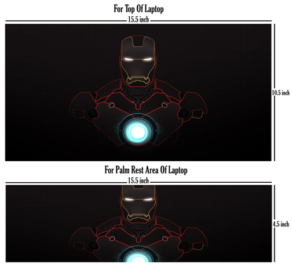 Laptop Skin - Marvel Iron Man Artwork
