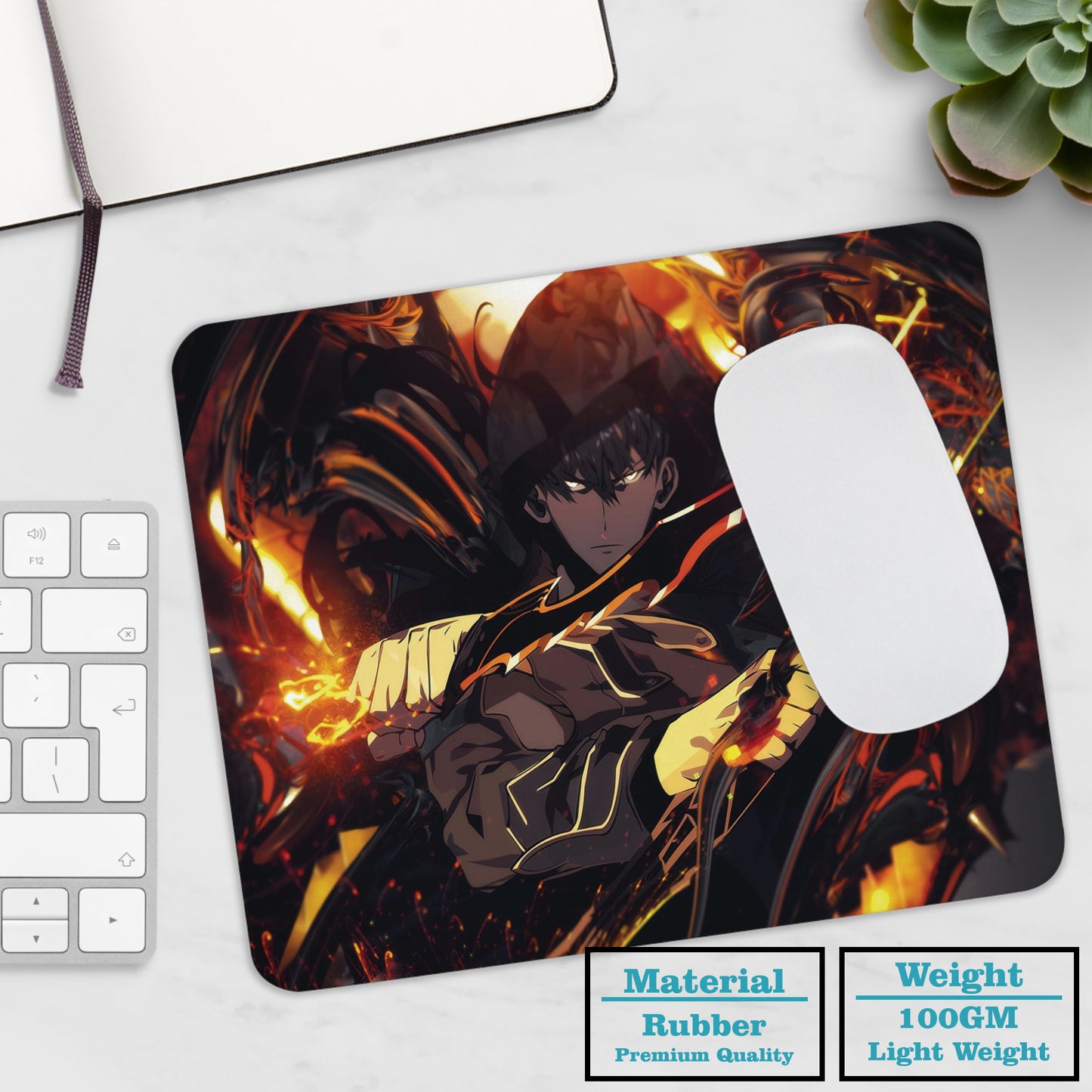 Sung Jin Woo - Solo Leveling - Mouse Pad