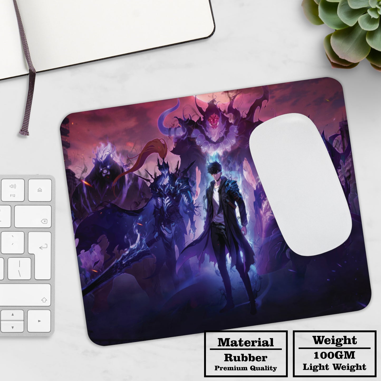 Sung Jin Woo - Solo Leveling - Mouse Pad