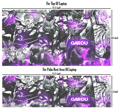 Garou - One Punch Man - Laptop Skin
