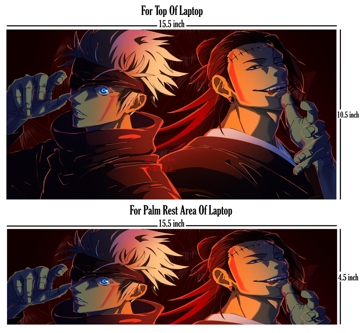 Satoru Gojo - Jujutsu Kaisen - Laptop Skin