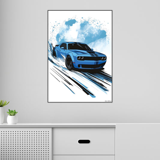 Mustang | Speed Icons #01 | Car Posters