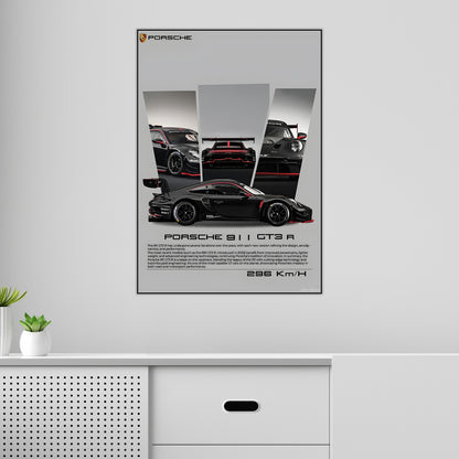 Porsche 911 GT3 | Speed Icons #05 | Car Posters