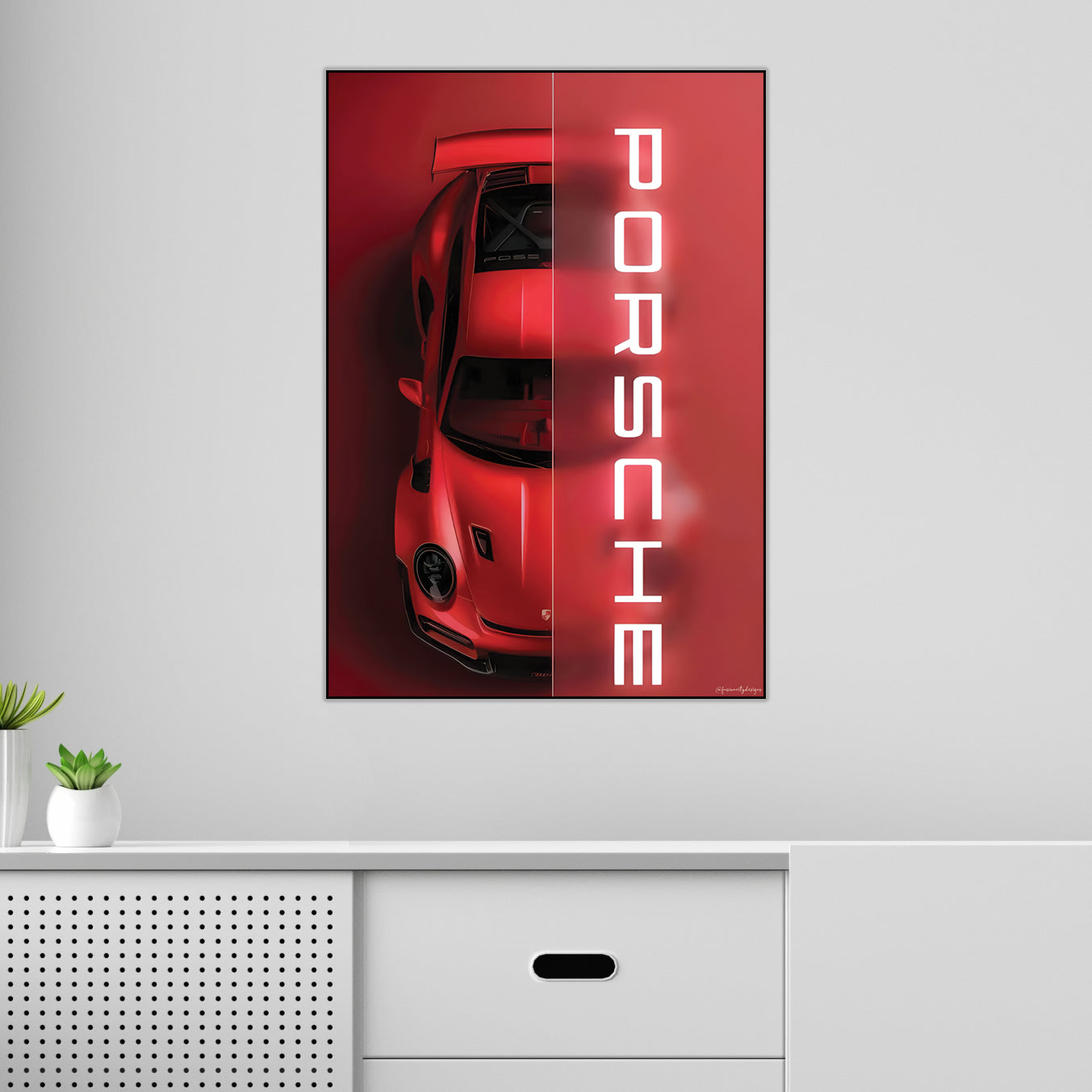 Porsche 911 GT3 | Speed Icons #06 | Car Posters